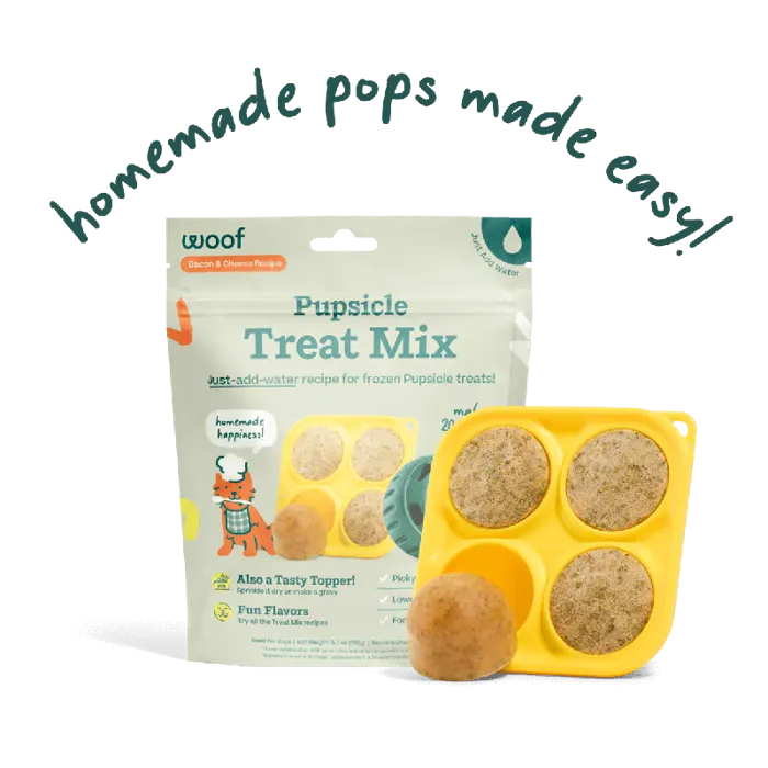Woof Pupsicle Treat Mix Bacon/ Cheese 5.5-oz