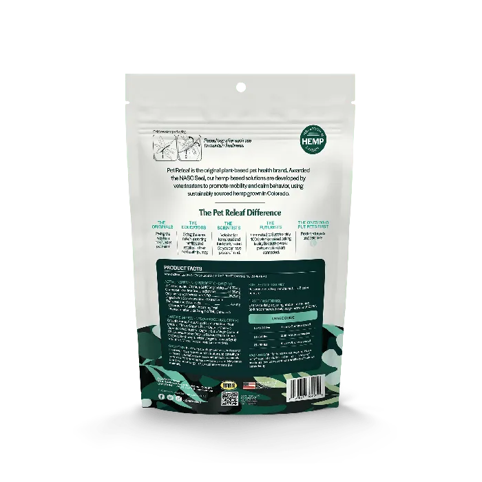 Pet Releaf Hip & Joint Releaf small 7.5-ounce back