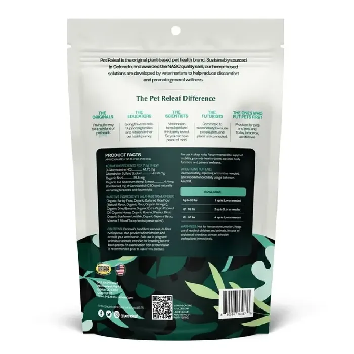 Pet Releaf Hip & Joint Pb Banana Small 7.5-oz