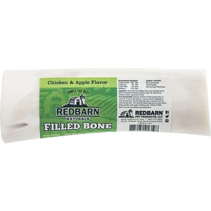 Filled Bone Natural Chicken And Apple - Lrg