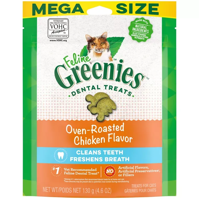 Greenies Feline Chicken 4.6-oz