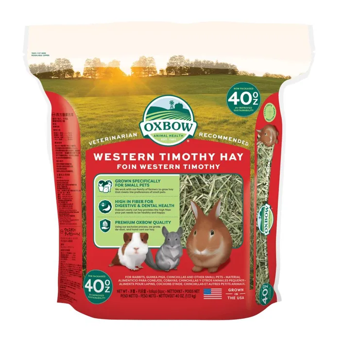 Oxbow Western Timothy Hay 40-oz