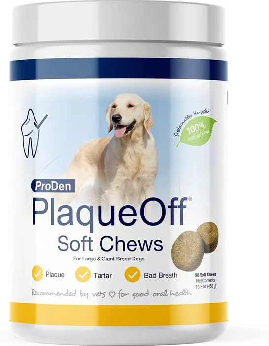 Proden Dog Plaqueoff Large Breed Soft Chew 90-ct