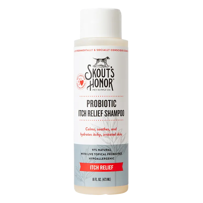 Skout's Honor Probiotic Itch Relief Shampoo 16-oz