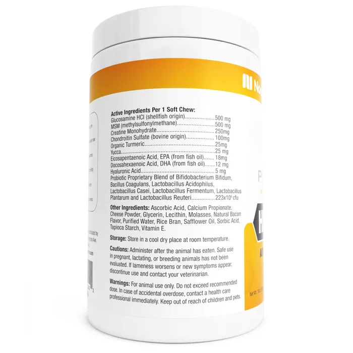 Nootie Progility Hip & Joint 90-ct back label