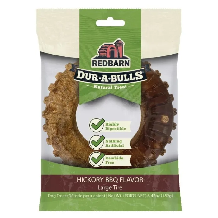 Redbarn Dur-a-bulls Tire Large Hickory Bbq 14-ct
