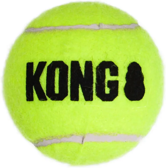 KONG SqueakAir Ball Large, KONG logo close-up