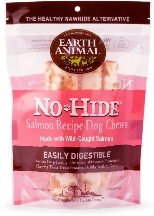 Earth Animal No Hide Salmon 7" 2-pk