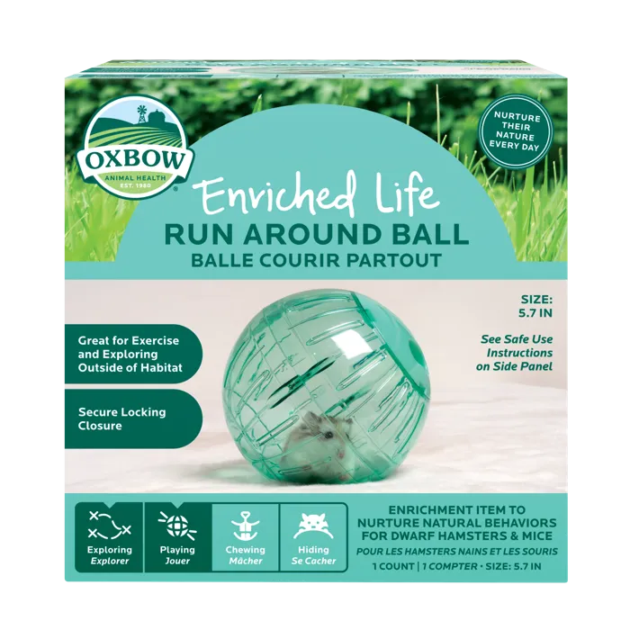 Oxbow Enriched Life Run Around Ball