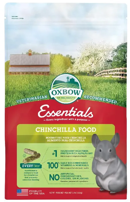 Oxbow Essentials Deluxe Chinchilla Food 3-lb
