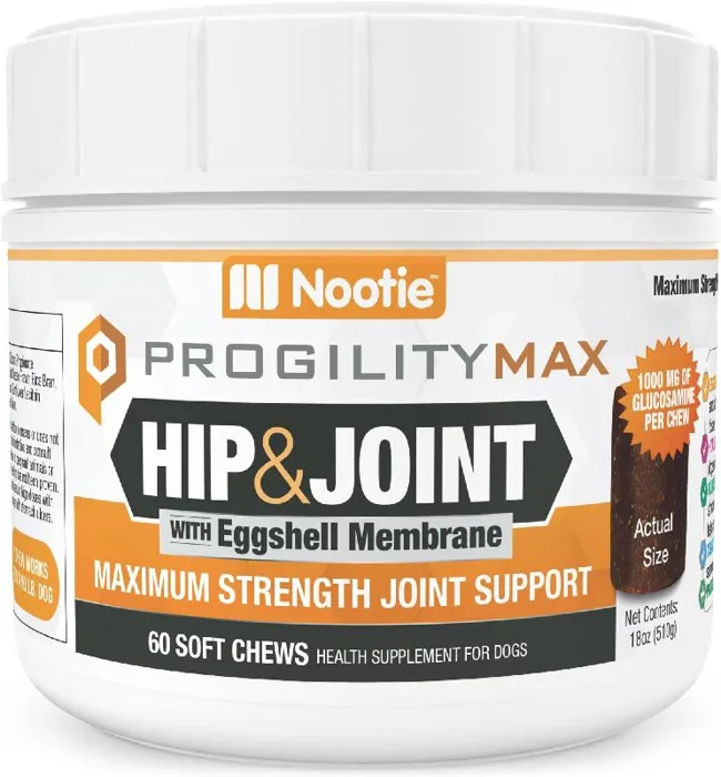 Nootie Progility Hip & Joint Max 60-ct