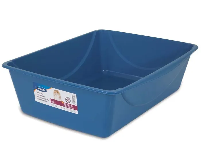 Petmate Cat Litter Pan Jumbo Gray Jumbo