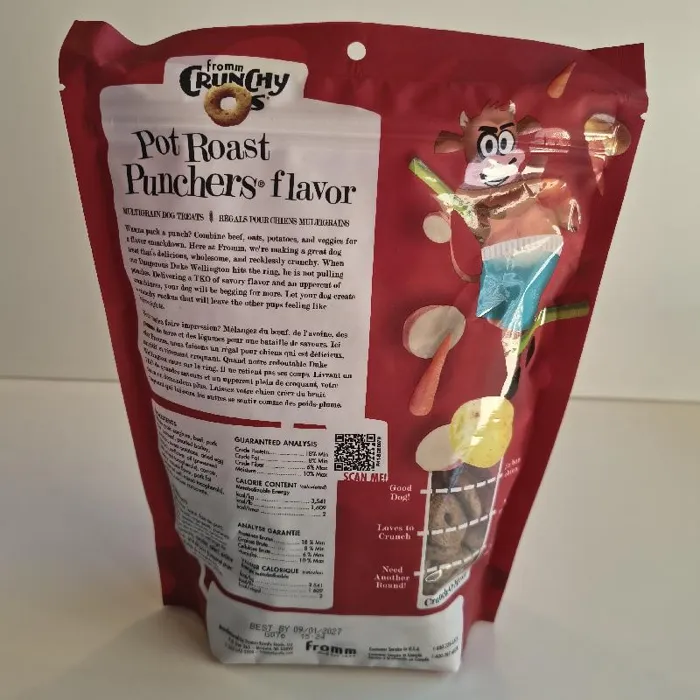 Fromm Treat Crunchy O Pot Roast Punchers 26-oz