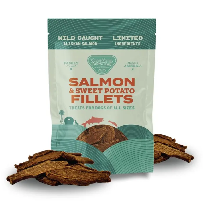 Gaines Family Sweet Potato & Salmon Filet 8oz