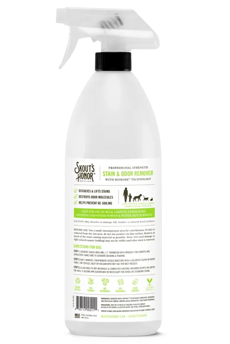 Skout's Honor Stain & Odor Remover 35-oz