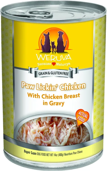Weruva Paw Lickin Chicken Canned Dog Food 14-oz