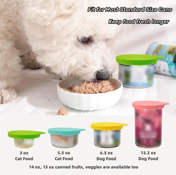 Messy Mutts Silicone Can Cover Watermelon size guide
