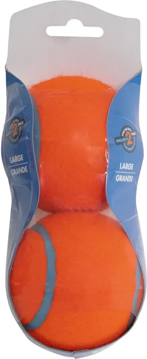 Chuckit Tennis Balls Large 2-pack back package view