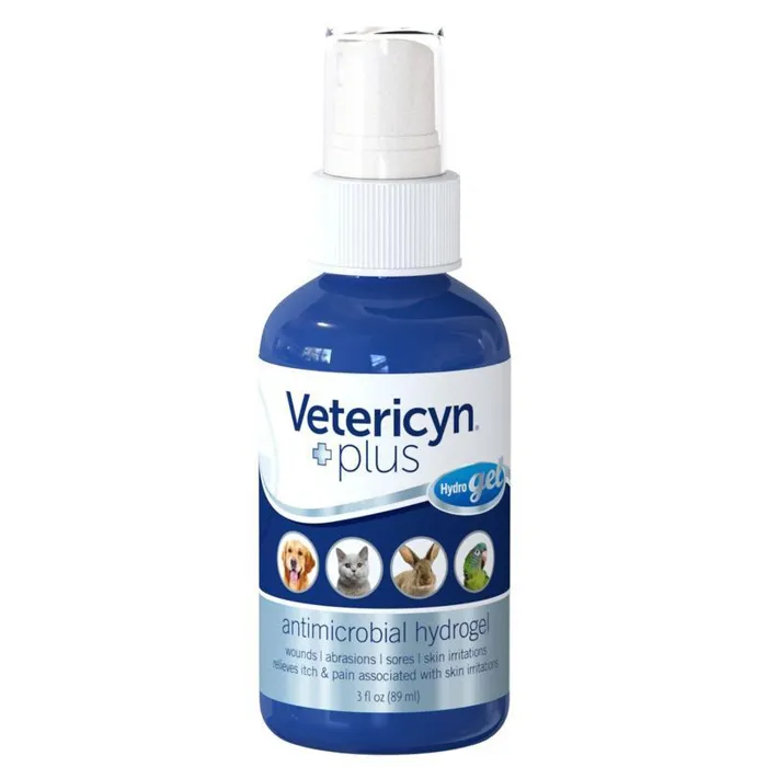 Vetericyn Plus All Animal Antimicrobial Hydrogel 3-oz