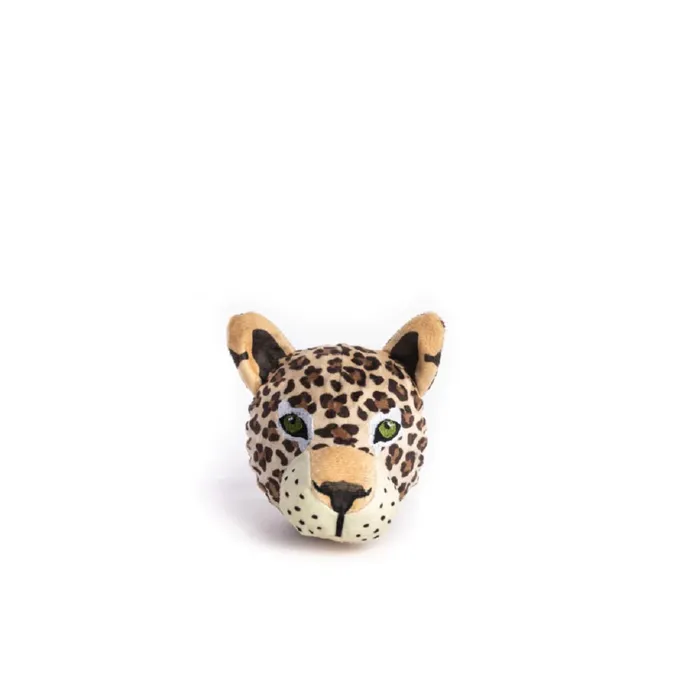 Fab Dog Faball Leopard Large yellow leopard front view