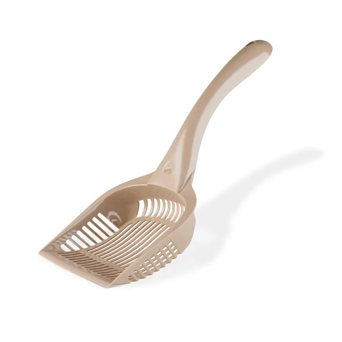 Van Ness Extra Giant Litter Scoop beige front view